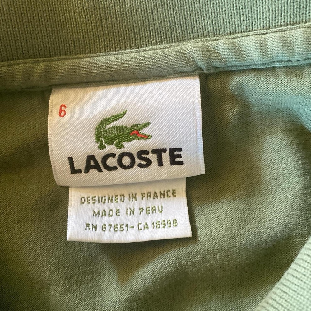 Lacoste Polo Shirt with Logo - Picture 4 of 5